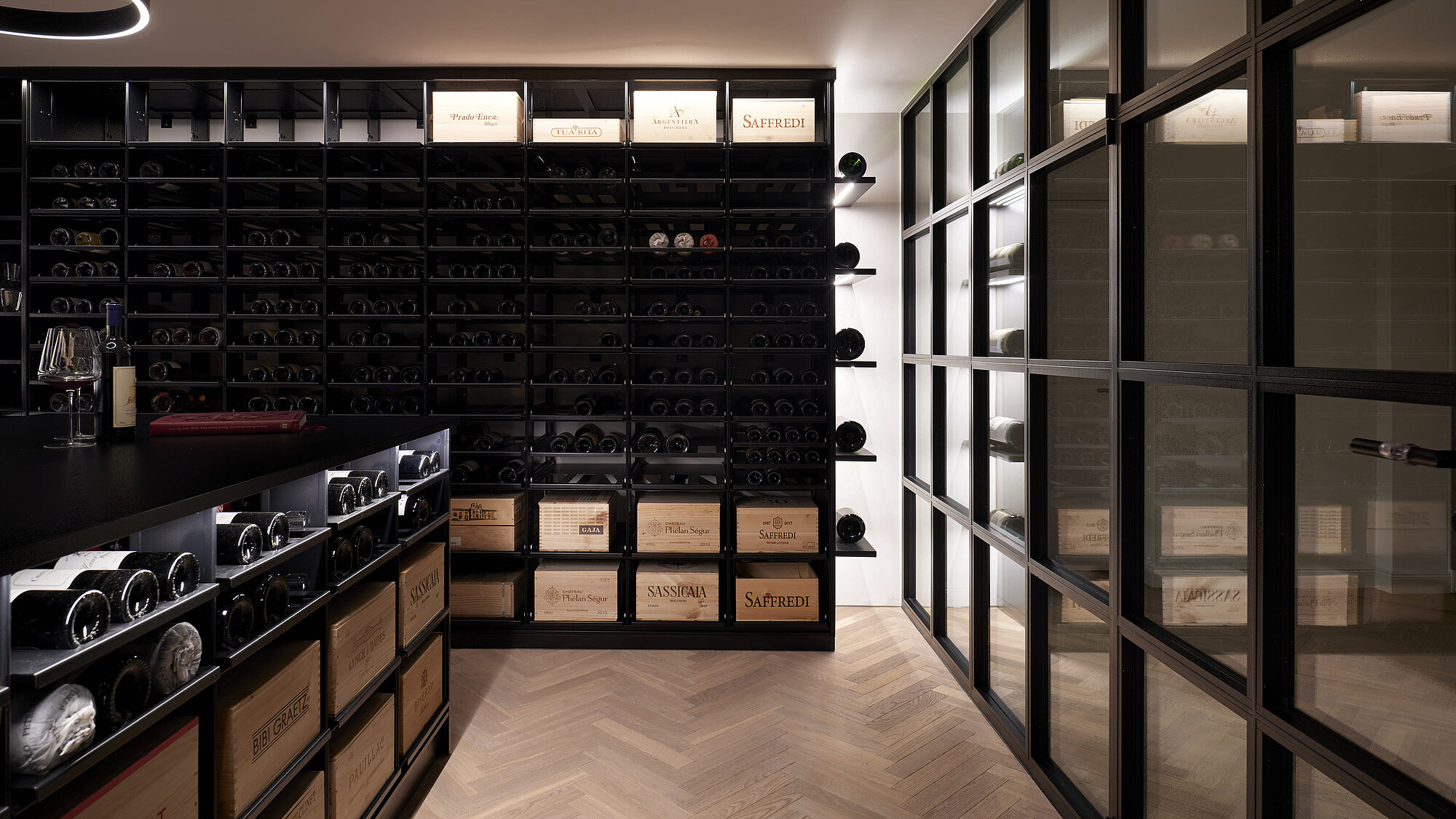 Single-family home MEADOW, wine cellar