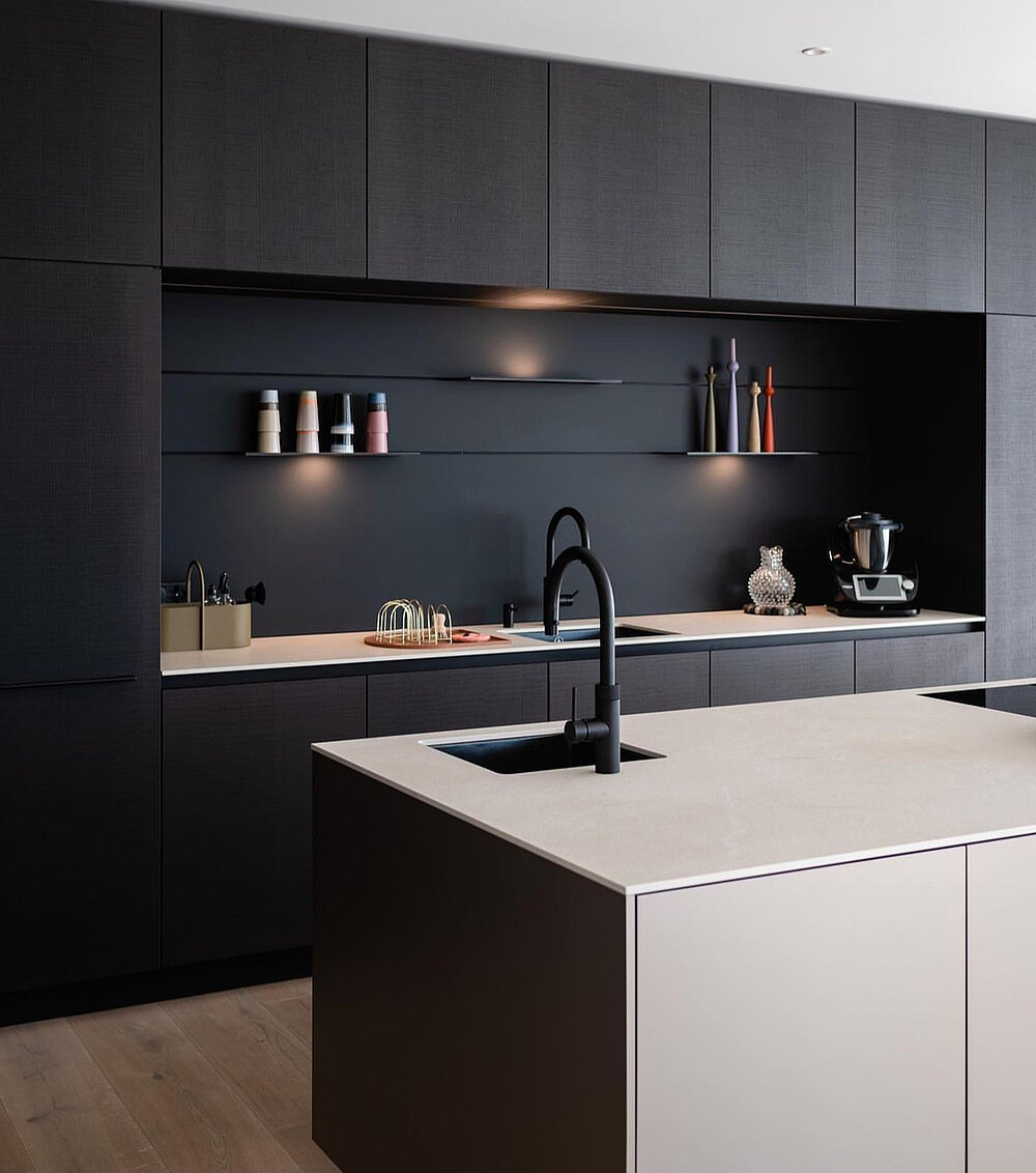 Modern kitchen with island