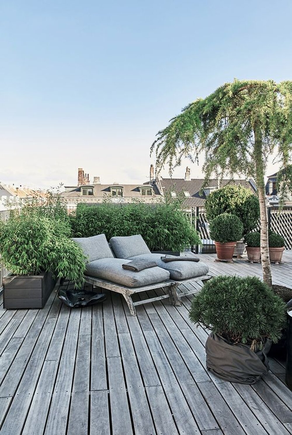 Dachterrasse mit Lounge