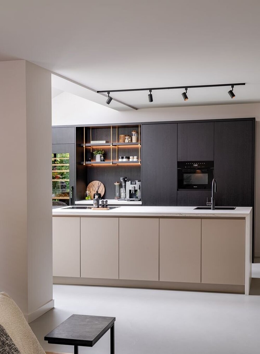 Modern kitchen with clean lines