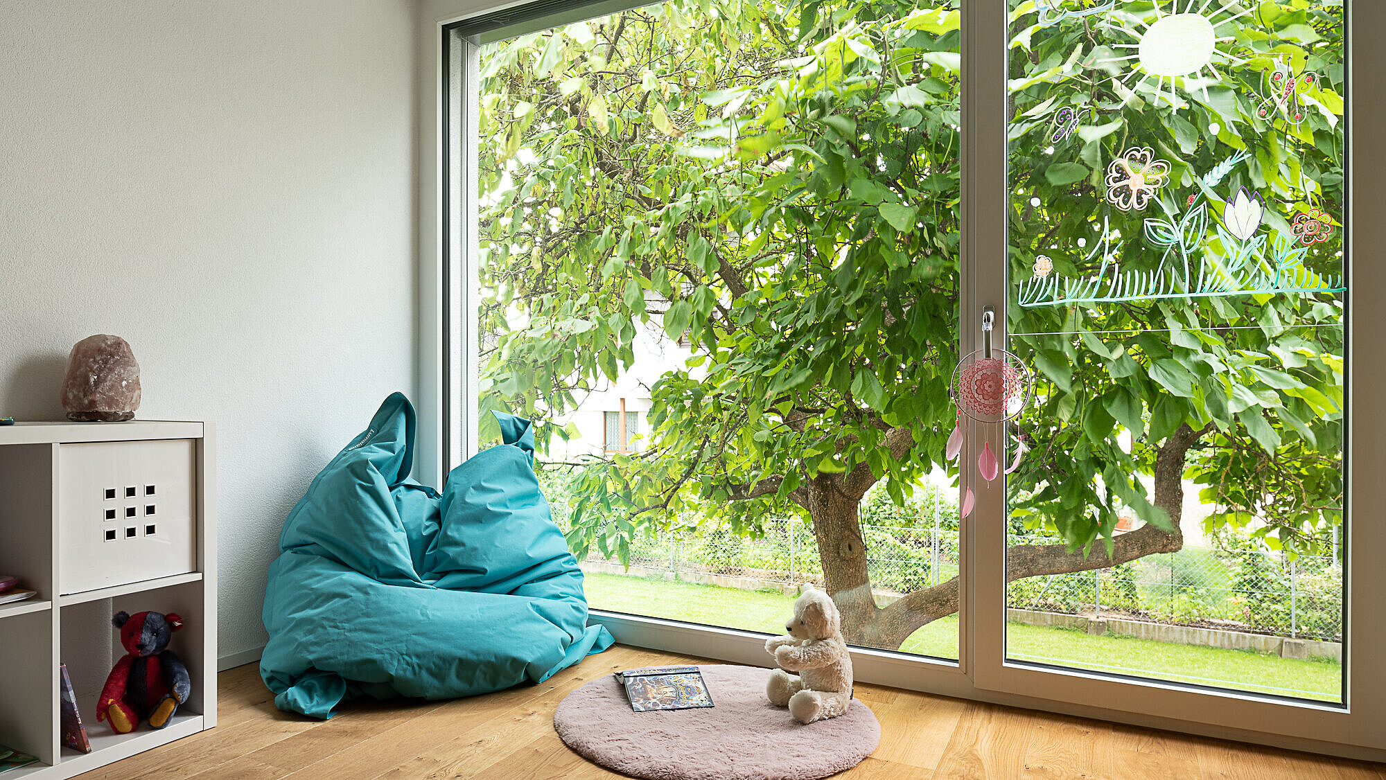 Das Einfamilienhaus TETRIS in der Aussenansicht, Kinderzimmer