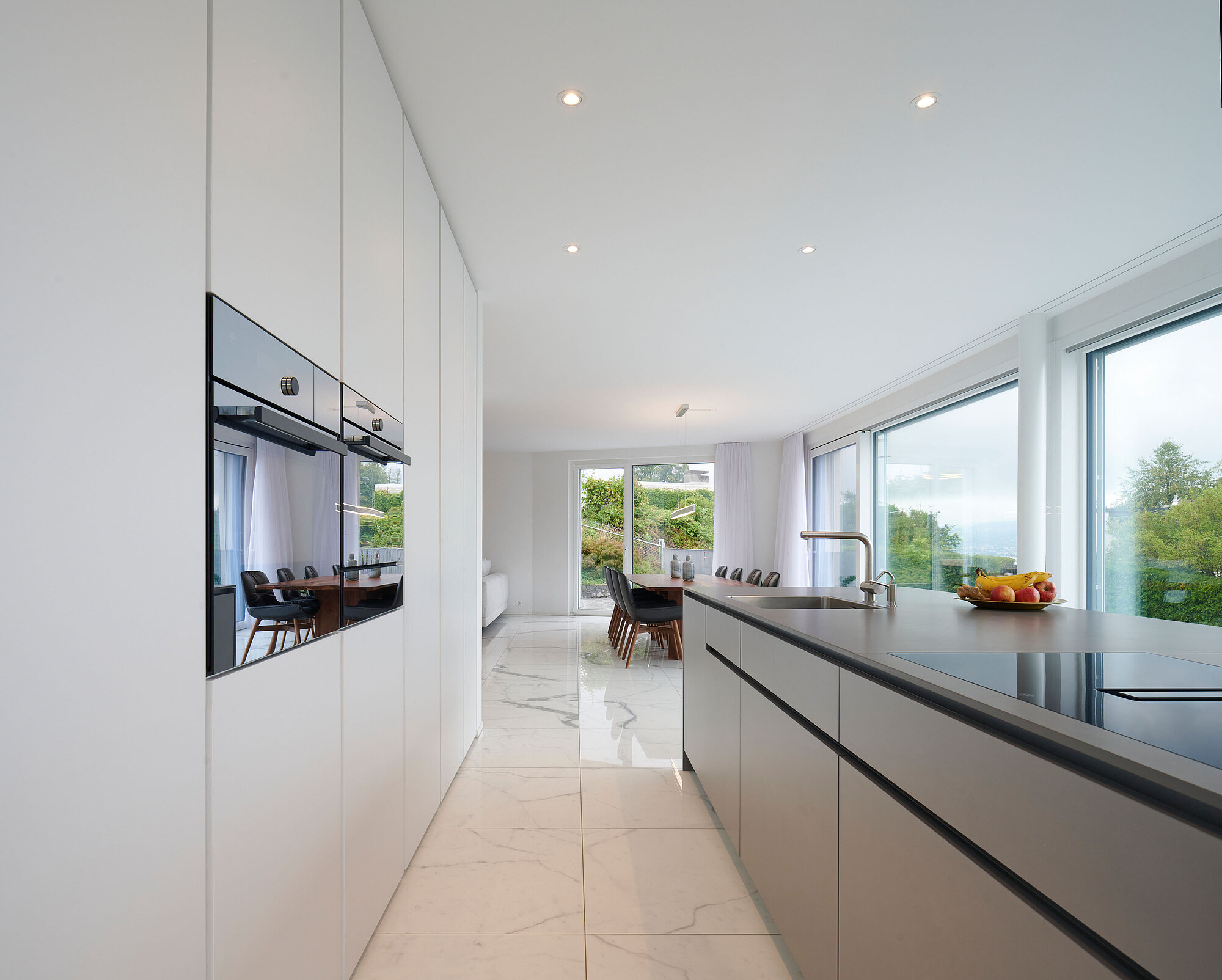 Interior view of the COAST detached house, kitchen