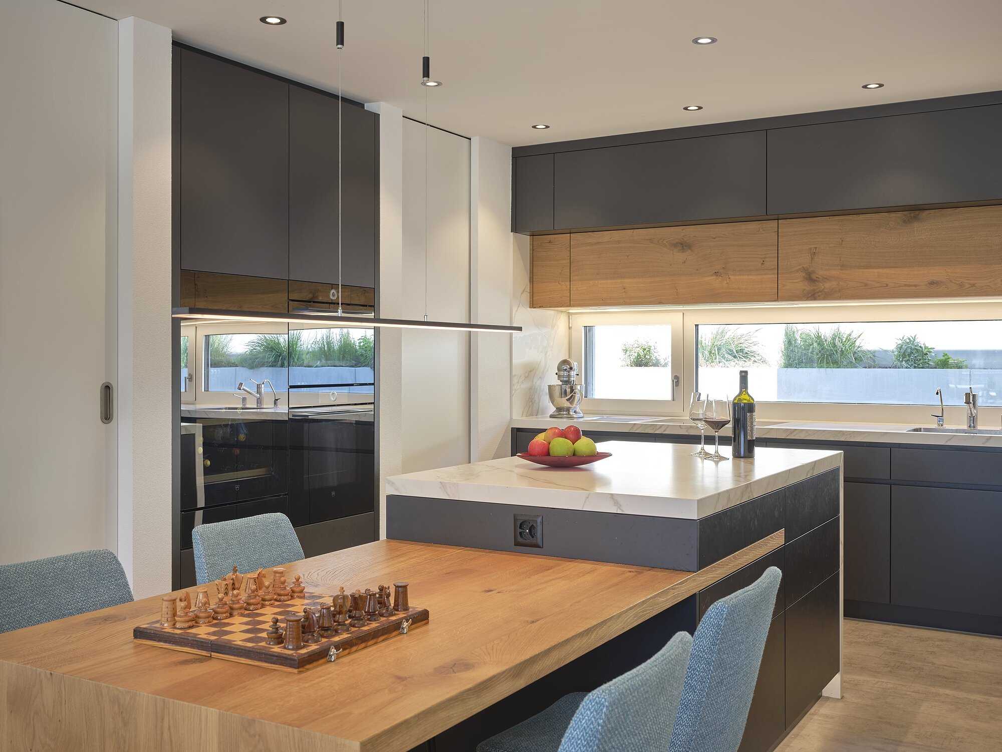 Interior view of the VITIS VINIFERA detached house, kitchen