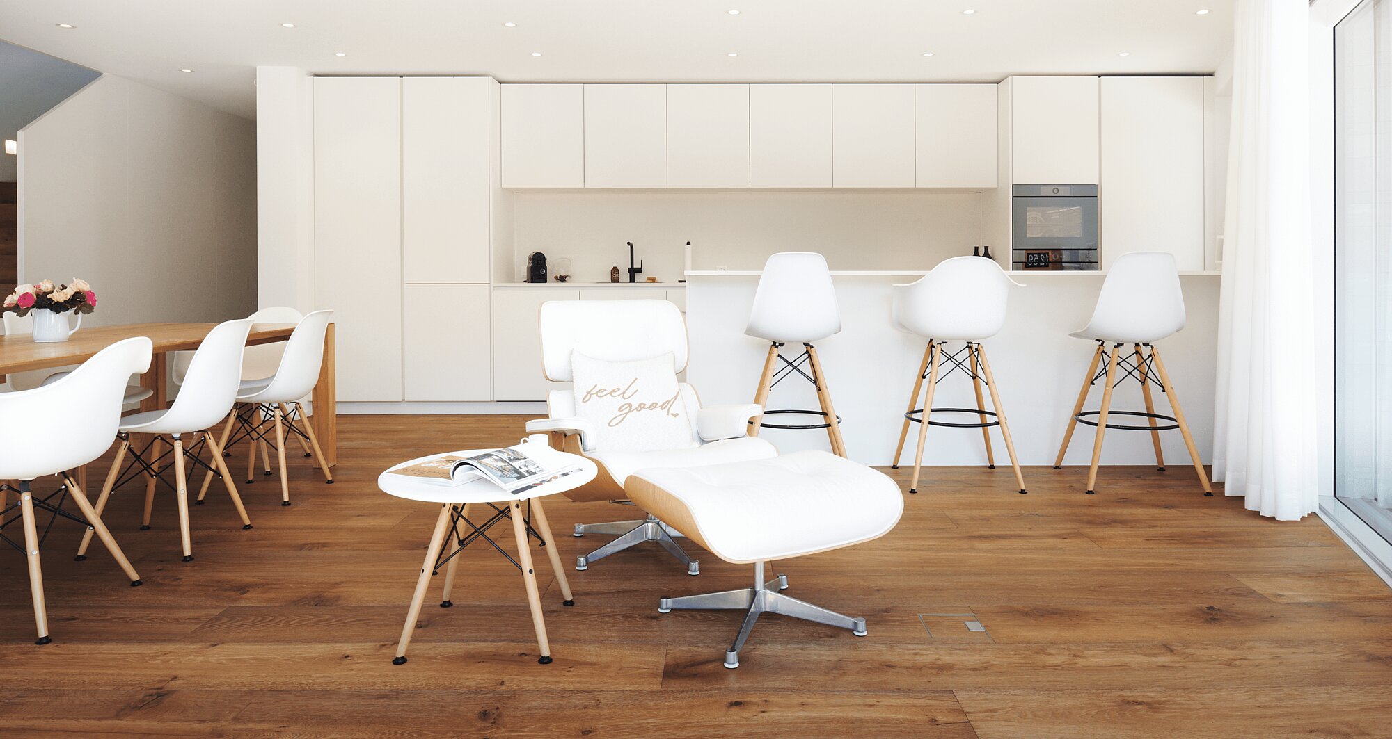 Interior view of the KOENIGSEGG detached house, kitchen