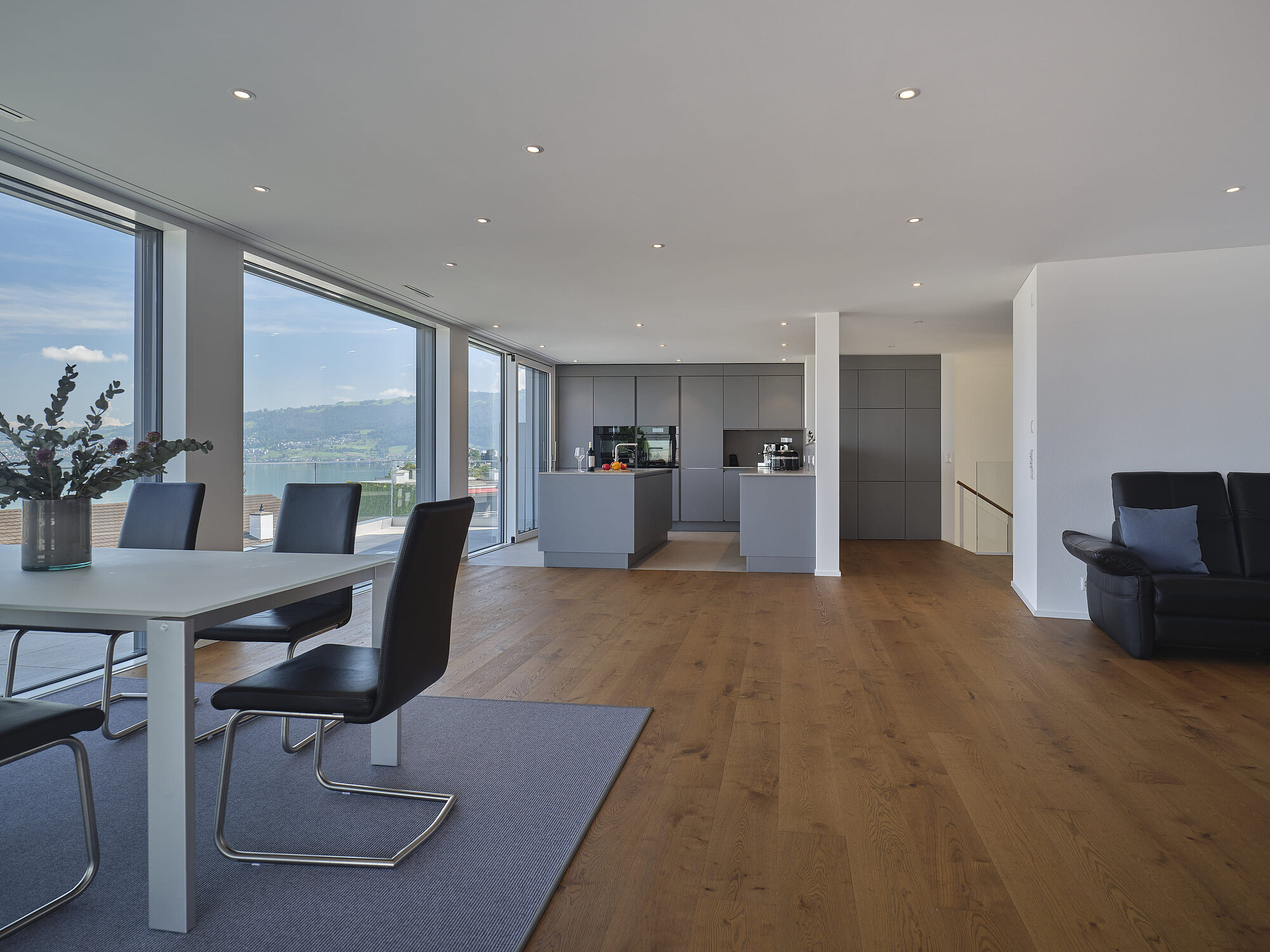 Interior view of the BELLEVUE detached house, kitchen