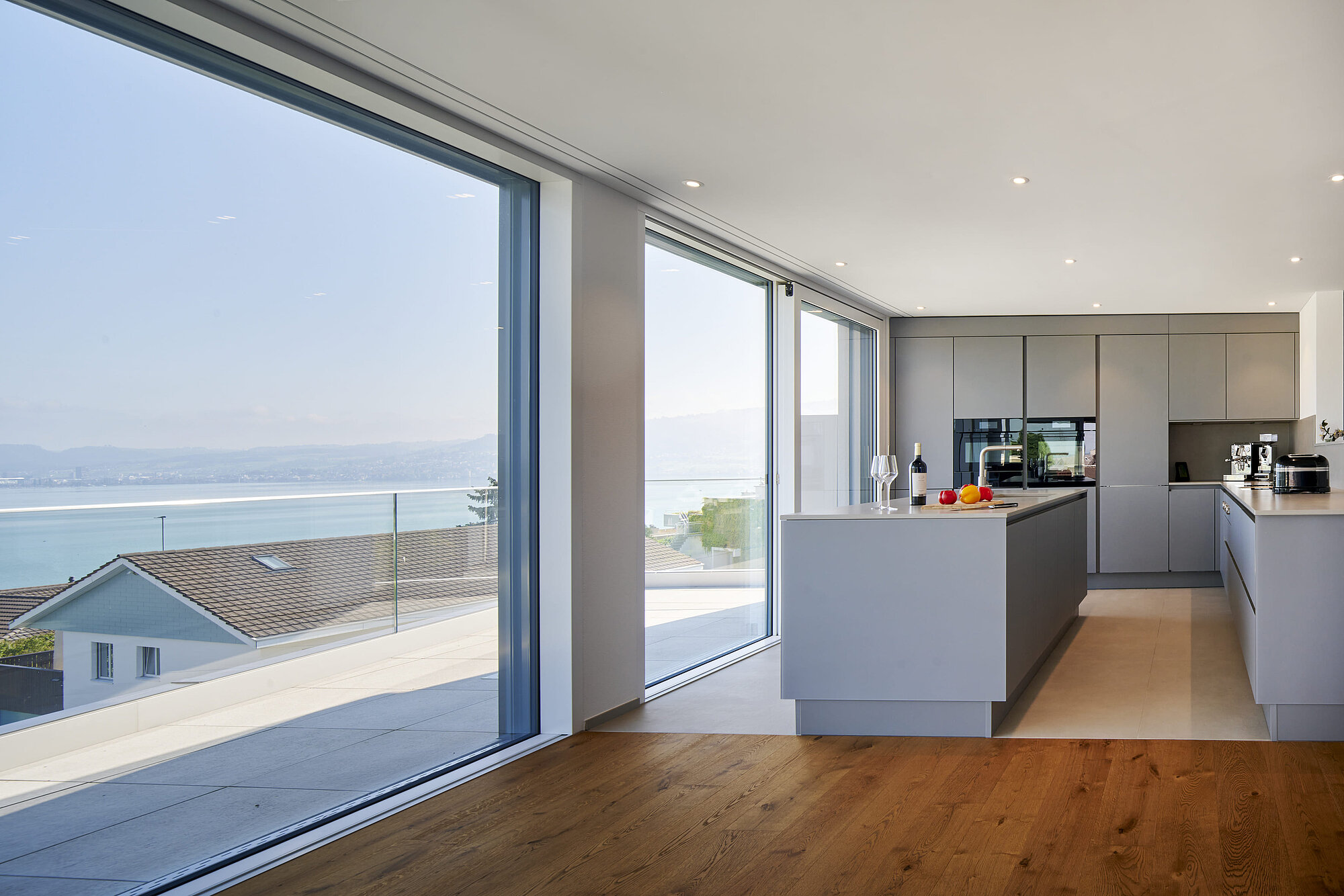 Interior view of the BELLEVUE detached house, kitchen