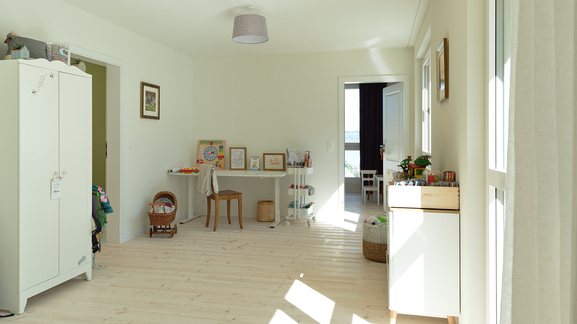 Das Einfamilienhaus ALEA in der Innenansicht, Zimmer