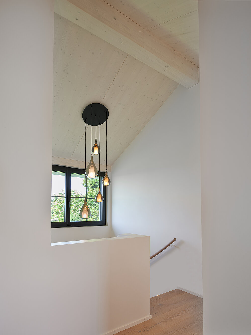 Das Einfamilienhaus KENSINGTON in der Innenansicht, Treppe